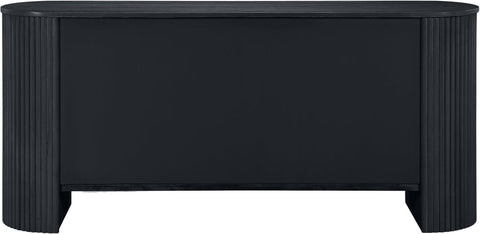 Contemporary Inset Handle Sideboard Cabinet