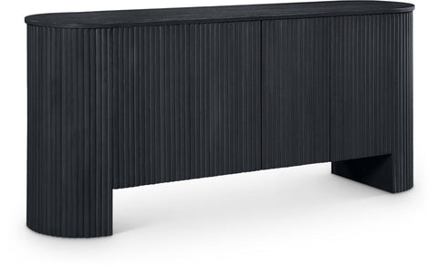 Contemporary Inset Handle Sideboard Cabinet