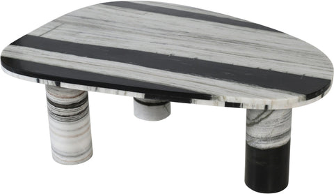 Meridian Furniture Inc. Messina Modern Drum Freeform Coffee Table - 36 W
