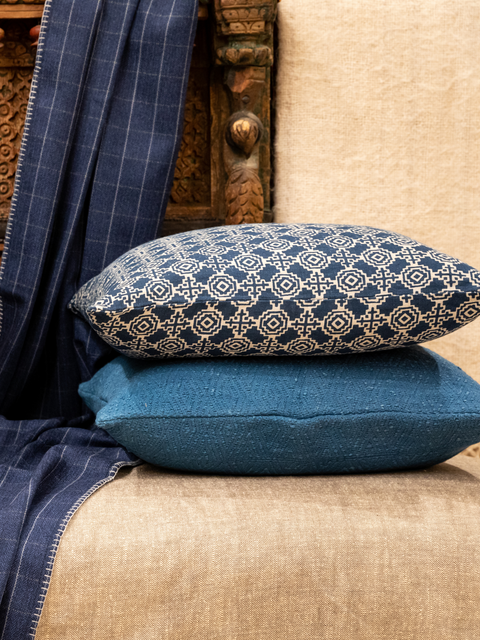 Powered by People Global Eclecticist Bohemian Handcrafted Pillow Cover - 20 x 20