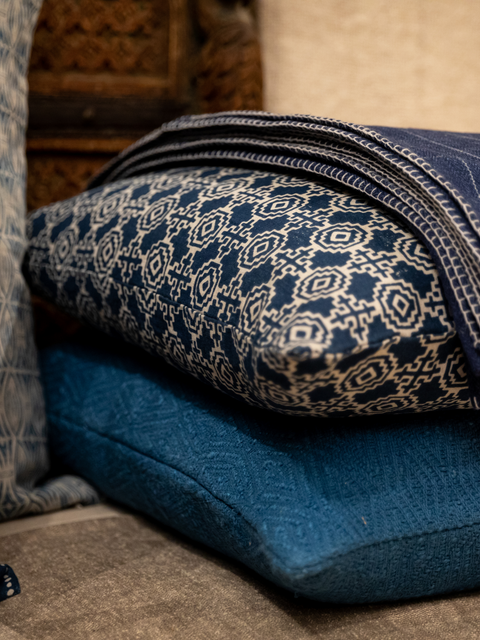 Powered by People Global Eclecticist Bohemian Handcrafted Pillow Cover - 20 x 20