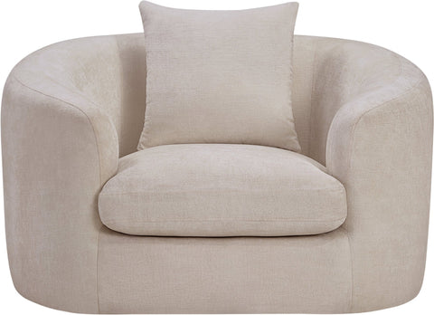 Penelope Timeless Minimalist Contemporary Barrel Accent Chair