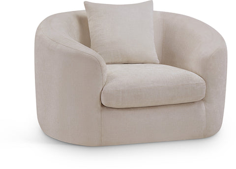 Penelope Timeless Minimalist Contemporary Barrel Accent Chair