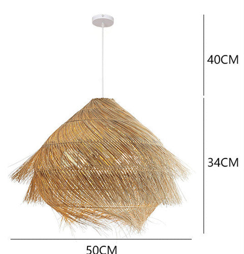 Ambient Bohemian Handcrafted Bell Pendant Light