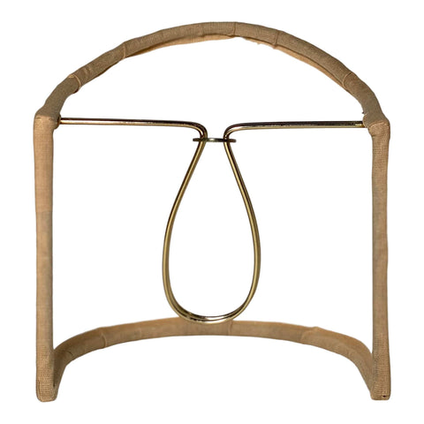 4.5" Raffia Tiara Shield Shade