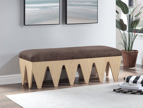 Altair Nature-Driven Modernist Armless Backless Accent Bench
