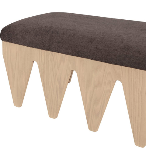 Altair Nature-Driven Modernist Armless Backless Accent Bench