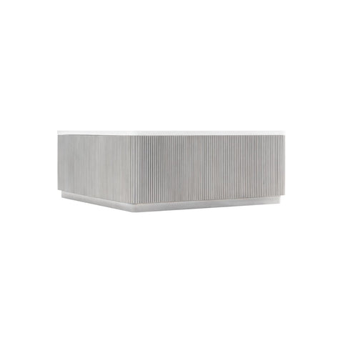Bernhardt Nature-Driven Modernist Fluted Drum Coffee Table