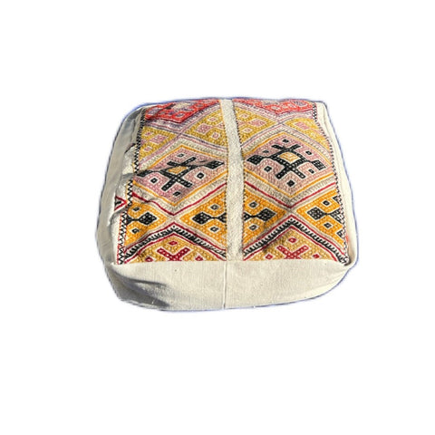 Global Eclecticist Bohemian Handwoven Embroidered Pillow Cover