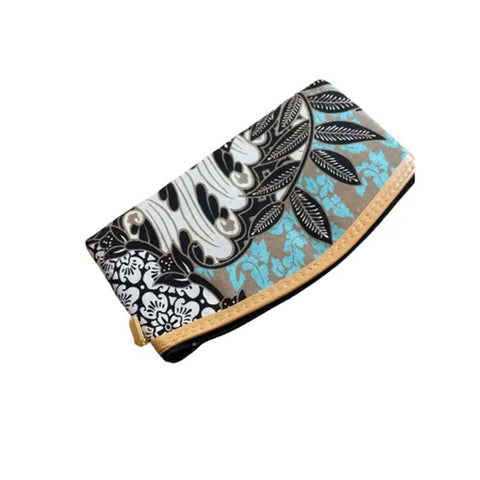 Global Eclecticist Graphic Print Handmade Pouch