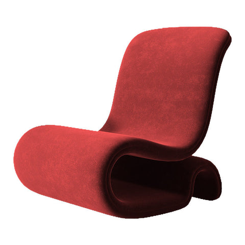 Timeless Minimalist Armless Club Cantilever Chair