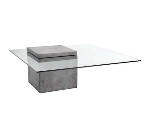 Sunpan Grange Industrial Creative Square Coffee Table