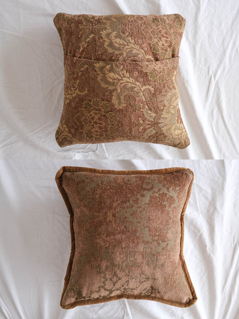 Powered by People Artful Traditionalist Double Sided Design Accent Pillow - 22 x 22 - 18 x 18