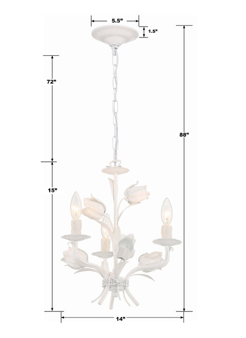 Southport Handcrafted Vintage Chandelier with Carving