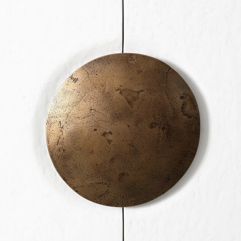 Framed Modern Tall Cabinet with Glass and Metal Accents