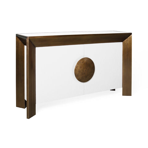 Global Views Framed Timeless Minimalist Contemporary Console