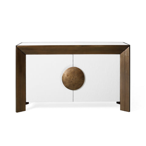 Global Views Framed Timeless Minimalist Contemporary Console