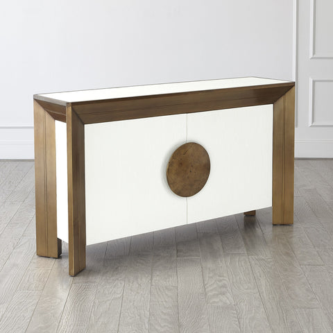 Global Views Framed Timeless Minimalist Contemporary Console