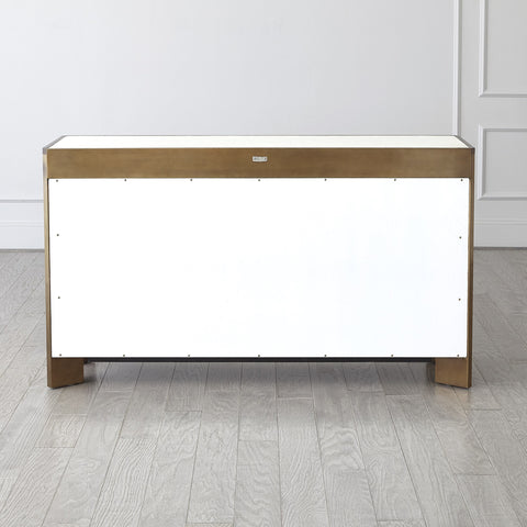 Global Views Framed Timeless Minimalist Contemporary Console
