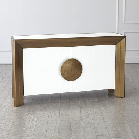 Global Views Framed Timeless Minimalist Contemporary Console