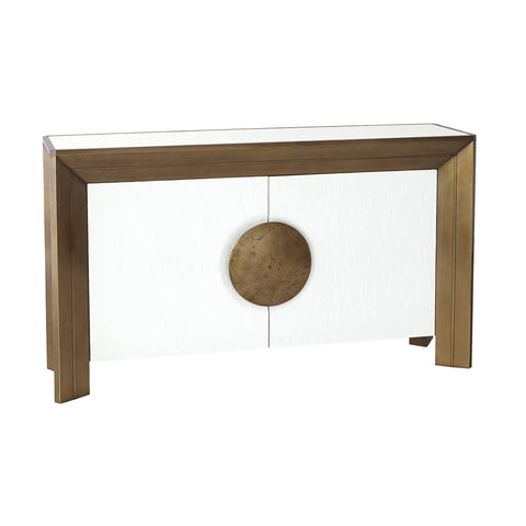 Global Views Framed Timeless Minimalist Contemporary Console