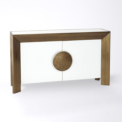 Global Views Framed Timeless Minimalist Contemporary Console