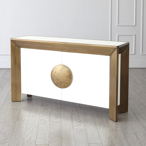 Global Views Framed Timeless Minimalist Contemporary Console