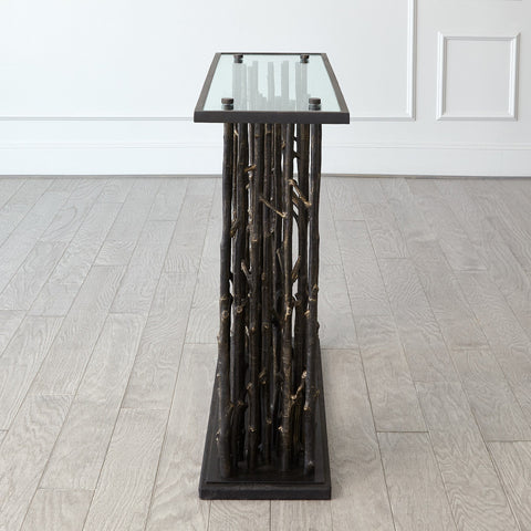 Grove Nature-Driven Modernist Organic Entryway Console