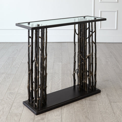Grove Nature-Driven Modernist Organic Entryway Console