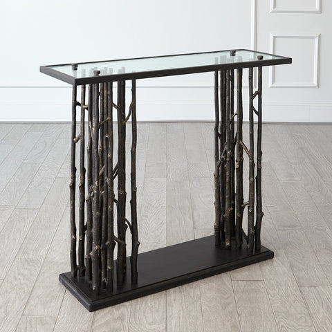 Grove Nature-Driven Modernist Organic Entryway Console