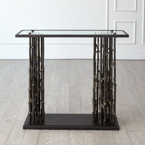 Grove Nature-Driven Modernist Organic Entryway Console