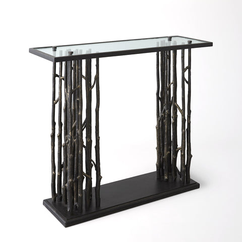 Grove Nature-Driven Modernist Organic Entryway Console