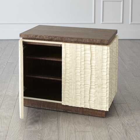 Emory Contemporary Two Tone Accent Cabinet