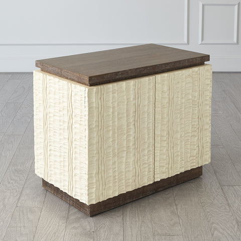 Emory Contemporary Two Tone Accent Cabinet