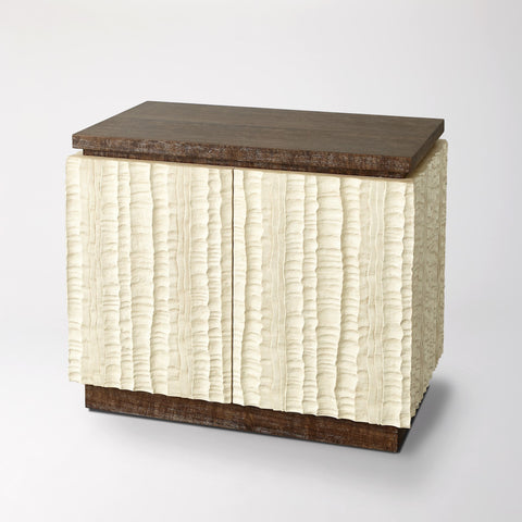 Emory Contemporary Two Tone Accent Cabinet