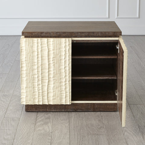 Emory Contemporary Two Tone Accent Cabinet