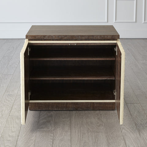 Emory Contemporary Two Tone Accent Cabinet