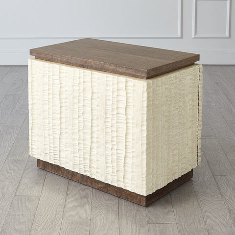 Emory Contemporary Two Tone Accent Cabinet