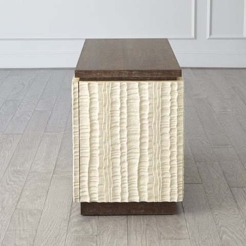 Emory Contemporary Two Tone Accent Cabinet