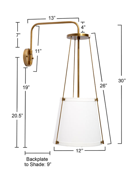 Designer Collaboration California Modern Elegant Sconce Wall Light