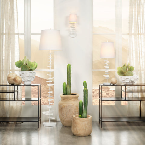 Petal Organic Modern Handcrafted Textured Accent Sconce