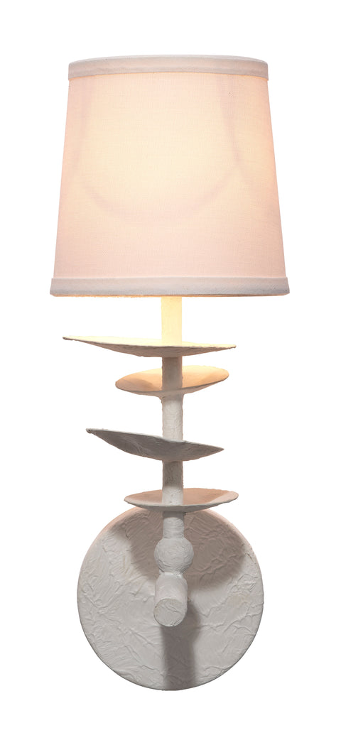 Petal Organic Modern Handcrafted Textured Accent Sconce