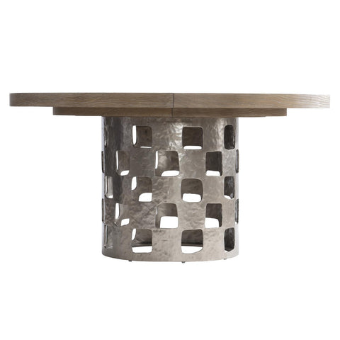 Mid Century Tulip Dining Table with Drum Base