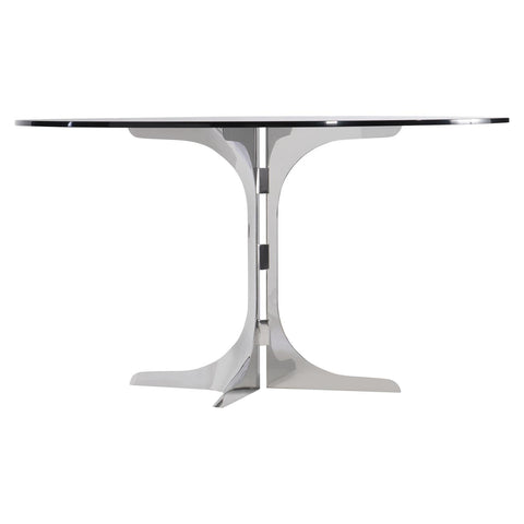 Bernhardt Nova Modern Industrial Creative Tulip Dining Table