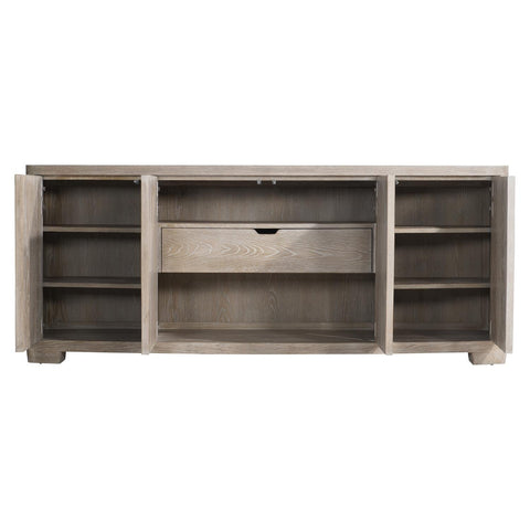 Aventura Washed Oak Buffet Cabinet for Contemporary Spaces