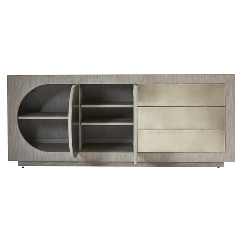 Trianon Buffet Cabinet in Brushed Wood for Modern Spaces