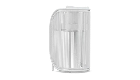 Outdoor Living & Garden Barrel Back Modern Bar Stool