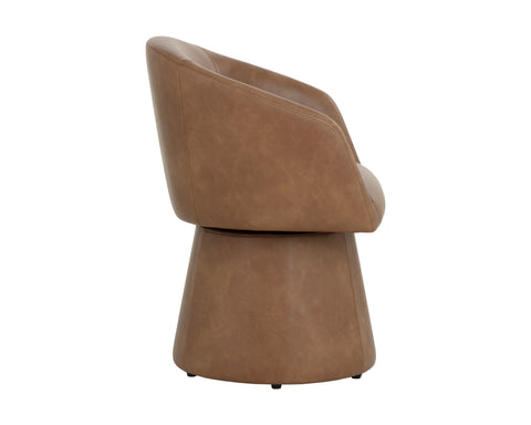 Timeless Minimalist Modern Barrel Upholstered Armchair