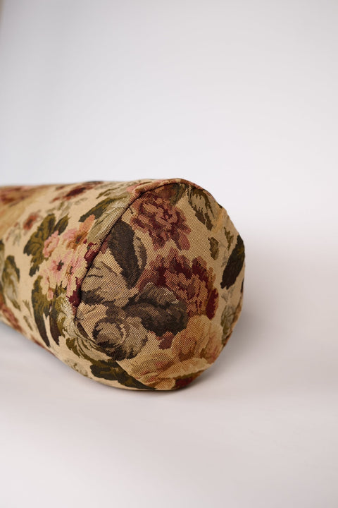 Powered by People Artful Traditionalist Vintage Bolster Cylinder Throw Pillow - 8 x 24 - 9 x 36 - 9 x 48