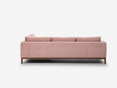 Oma Chaise Sectional Sofa with Loose Cushions